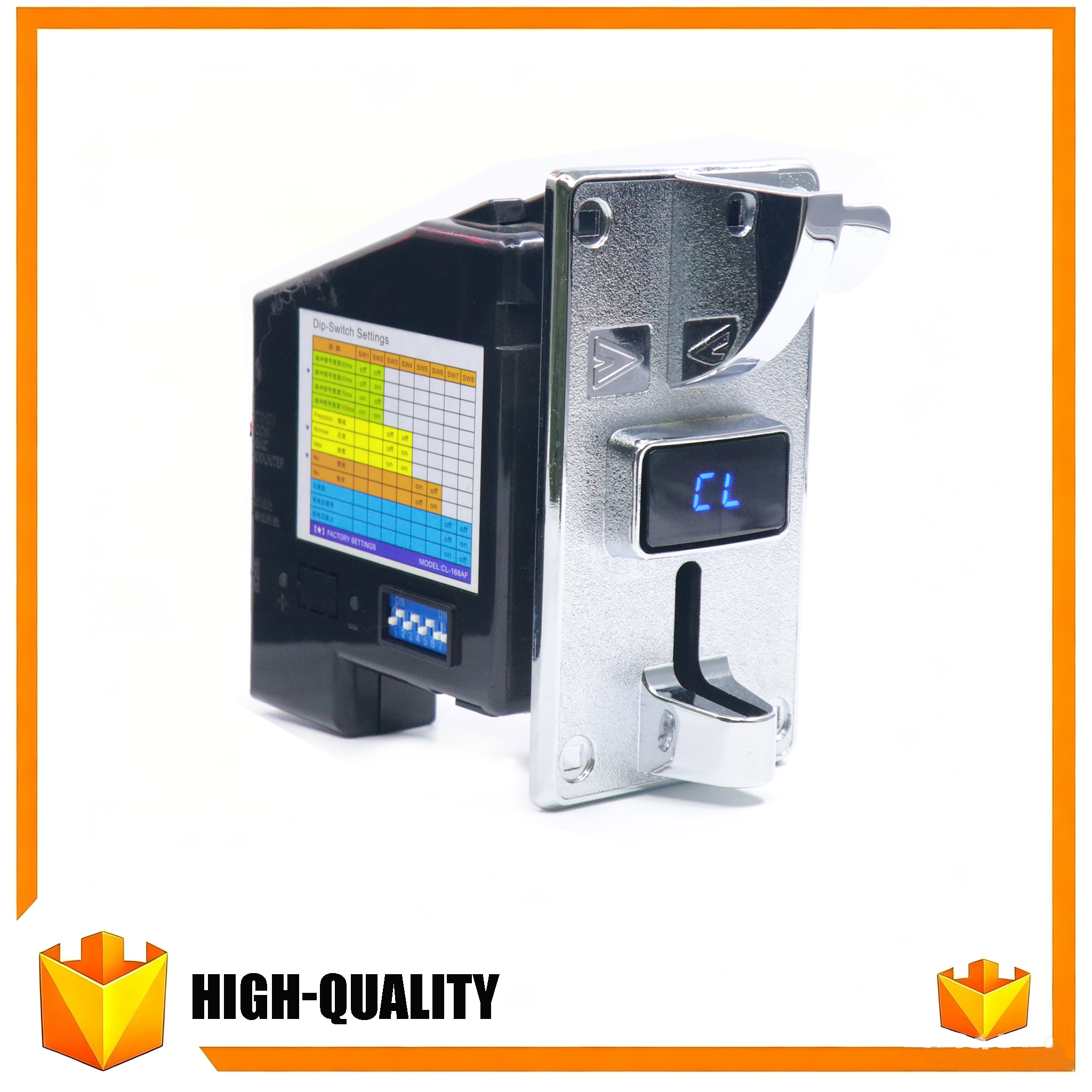 1 CL-168G Multi-Coin Selector(Anti Theft . Quick Coin InsertionType) - 图片 1