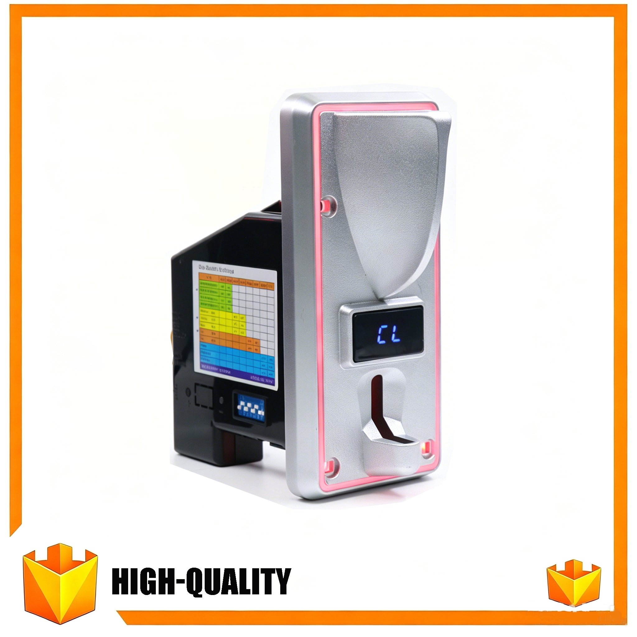 1 CL-168J LED Multi-Coin Selector(Anti Theft . Quick Coin InsertionType) - 图片 1