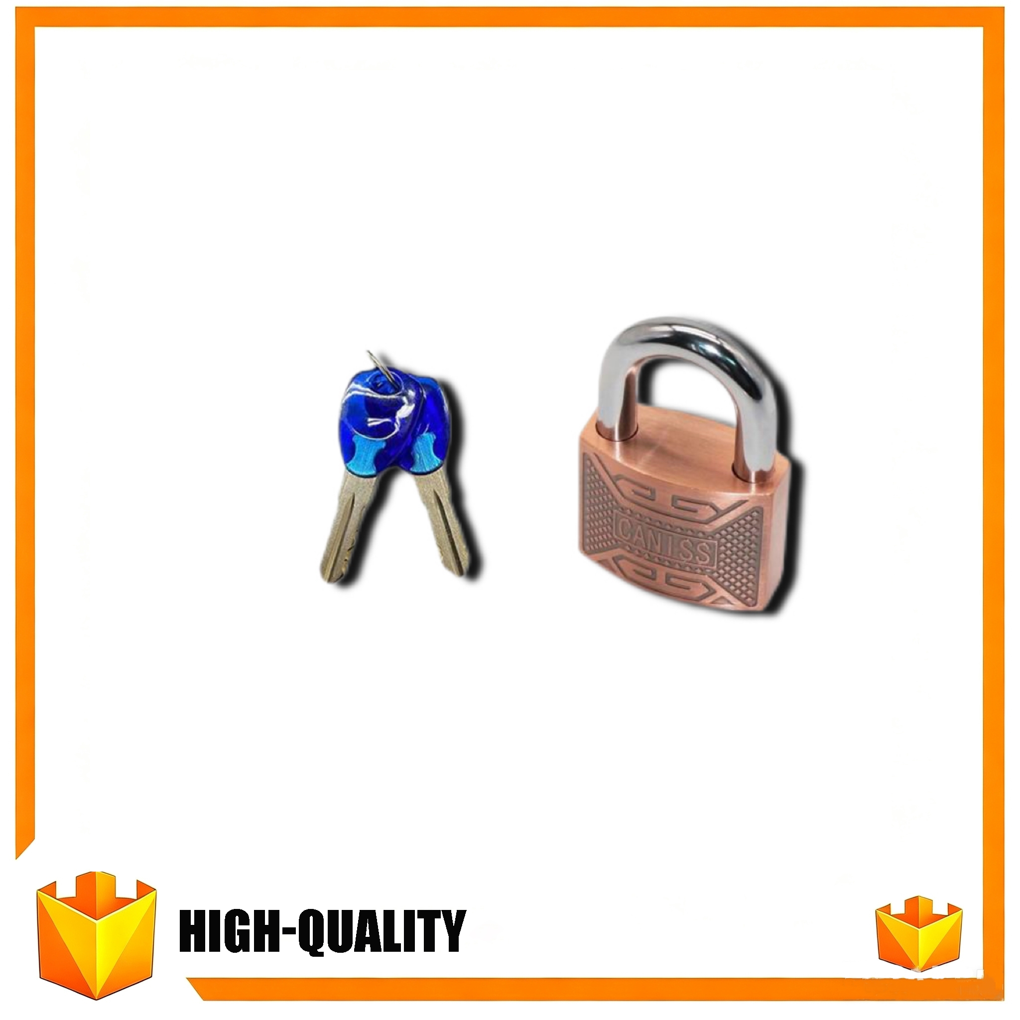 IMG_6194 62401-L Cloud Pattern Padlock - 图片 1